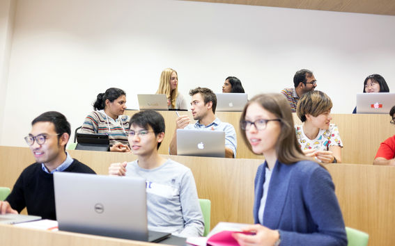 Aalto University / students in a class room / photography Aino Huovio