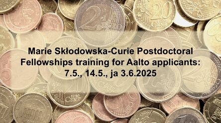 Cover image_Marie-Sklodowska-Curie-Postdoctoral-Fellowships-training-for-Aalto-applicants