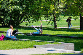 Picture of outdoors campus