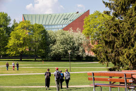 Otaniemi campus in summer. 