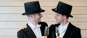 Two newly conferred doctors